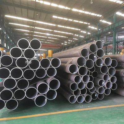 Round Erw Welded Mild Carbon Steel Pipe Grade B A36 Jadwal 80 40 10