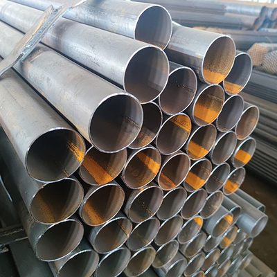 Round Erw Welded Mild Carbon Steel Pipe Grade B A36 Jadwal 80 40 10