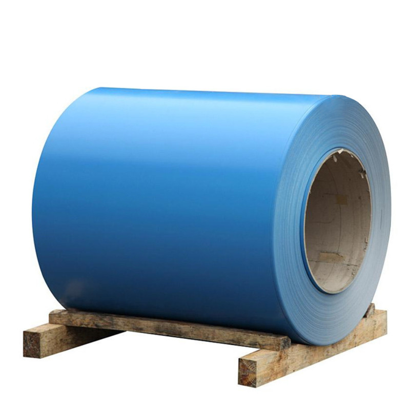 Biru ASTM PPGI Steel Coil CGCC Prepainted Color Coated Steel Welding